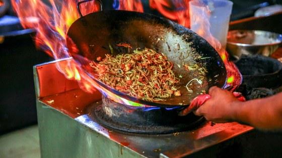 thaise wok