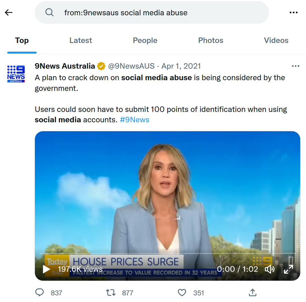 Australië social media wetgeving 2