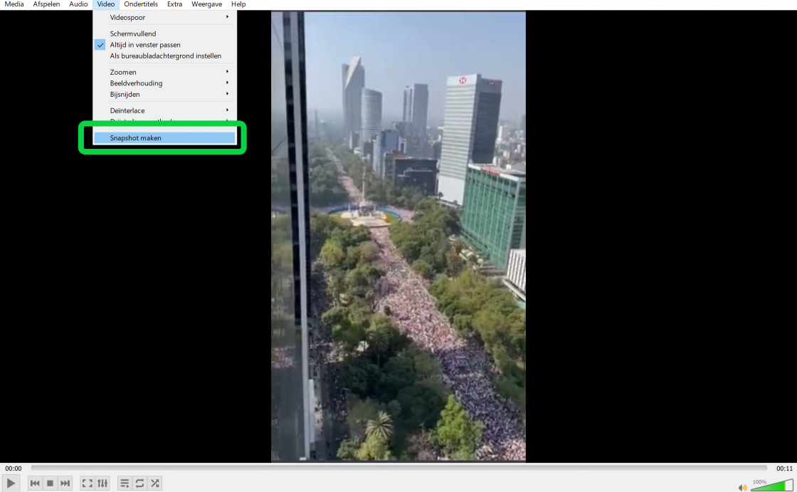 Panorama maken van video 1.1