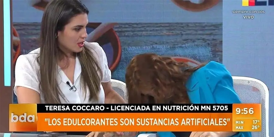 argentijnse tv voedingskundige