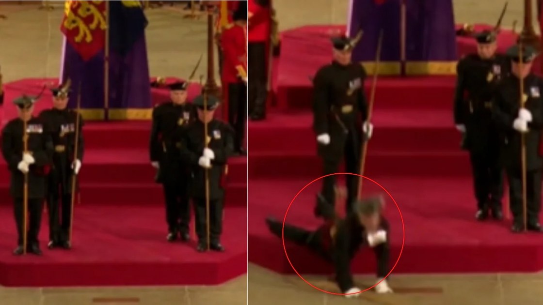 royal guard collapses